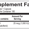Vitamin D 1,000 IU